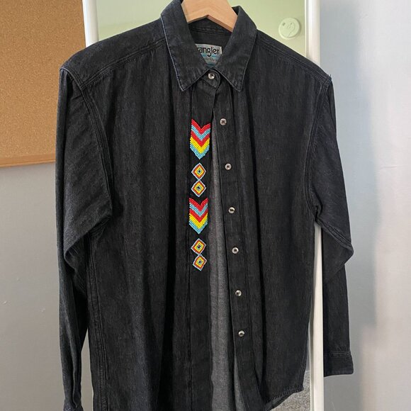 Wrangler | Vintage Beaded Button Up - Picture 2 of 6